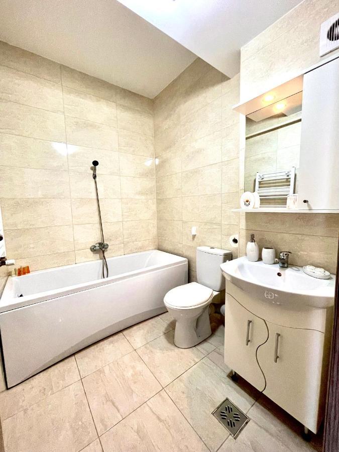 Aqua Vista Nuba - Vedere Top La Mare Si Lac - Apartament 2 Camere Summerland - Mamaia Eksteriør billede