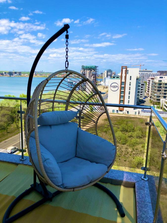 Aqua Vista Nuba - Vedere Top La Mare Si Lac - Apartament 2 Camere Summerland - Mamaia Eksteriør billede