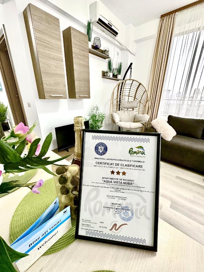 Aqua Vista Nuba - Vedere Top La Mare Si Lac - Apartament 2 Camere Summerland - Mamaia Eksteriør billede