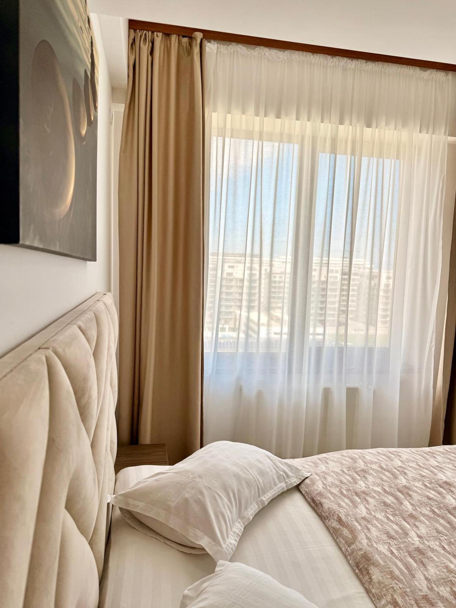 Aqua Vista Nuba - Vedere Top La Mare Si Lac - Apartament 2 Camere Summerland - Mamaia Eksteriør billede