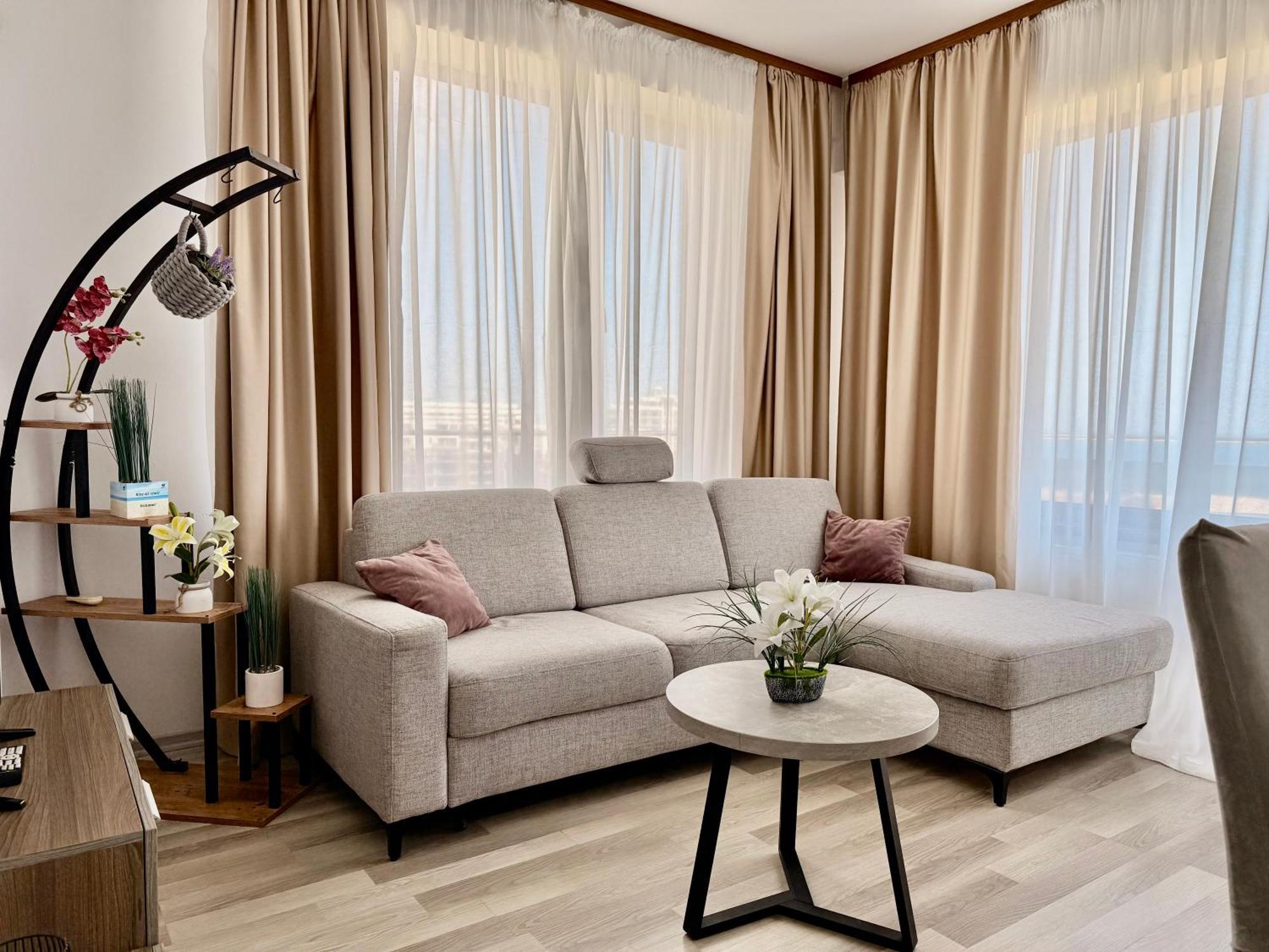 Aqua Vista Nuba - Vedere Top La Mare Si Lac - Apartament 2 Camere Summerland - Mamaia Eksteriør billede
